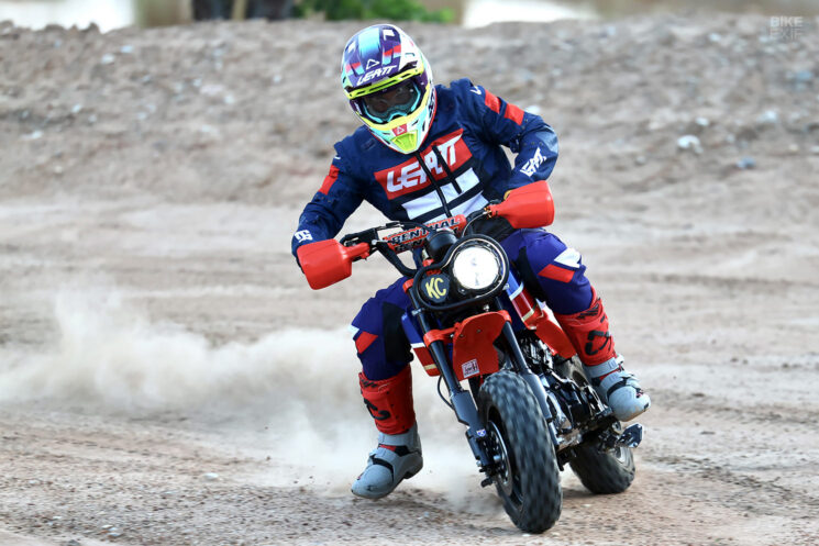 Réplique de rallye Honda Monkey par Dirtshop Thaïlande