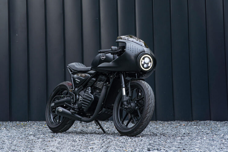 Triumph Speed ​​400 café racer par K-Speed