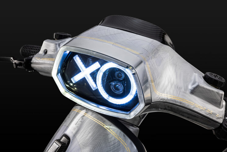 Scooter Vespa personnalisé par SIP Scootershop