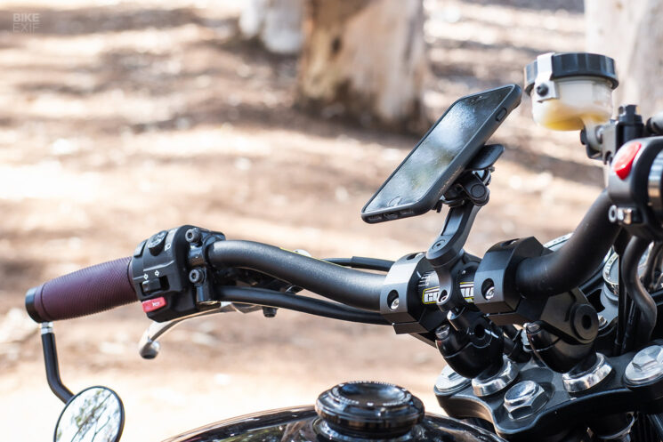 Support moto Quad Lock Pro avec amortisseur de vibrations