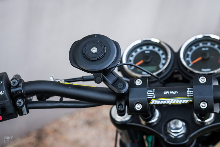 Tête de chargement sans fil résistante aux intempéries Quad Lock