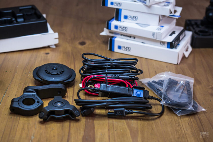 Tête de chargement sans fil résistante aux intempéries Quad Lock
