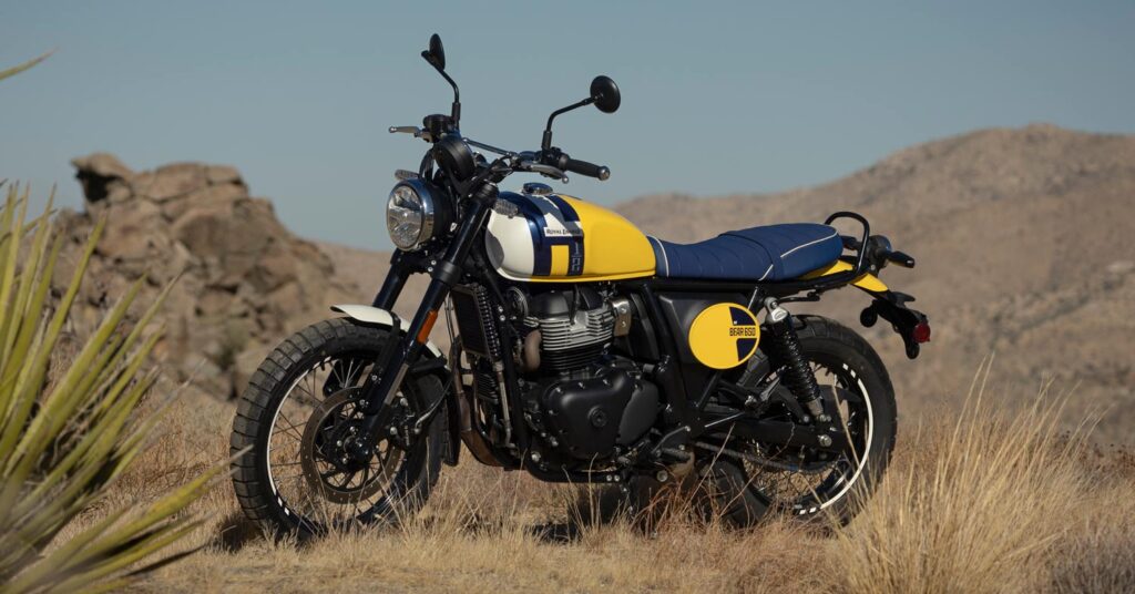 Lecture rapide : le nouveau scrambler Royal Enfield Bear 650 et plus encore
