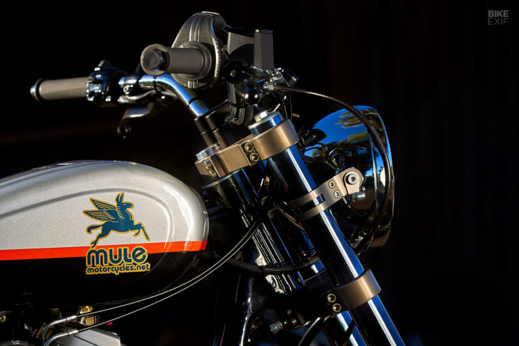Harley-Davidson Sportster 1200 street tracker par Mule Motorcycles