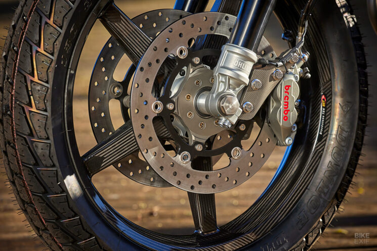 Harley-Davidson Sportster 1200 street tracker par Mule Motorcycles