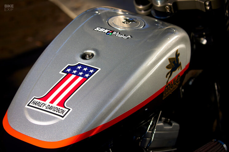 Harley-Davidson Sportster 1200 street tracker par Mule Motorcycles
