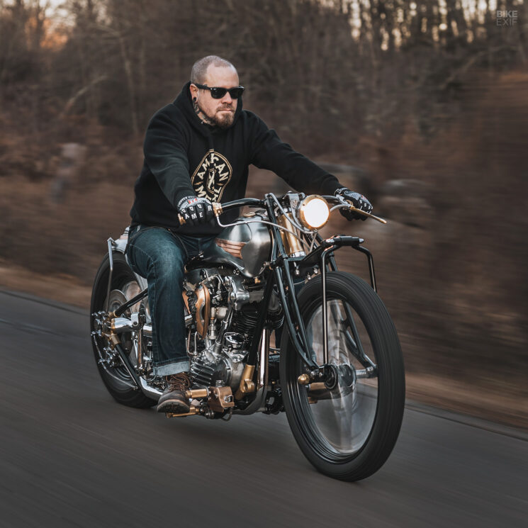Le Disciple Knucklehead par American Metal Customs