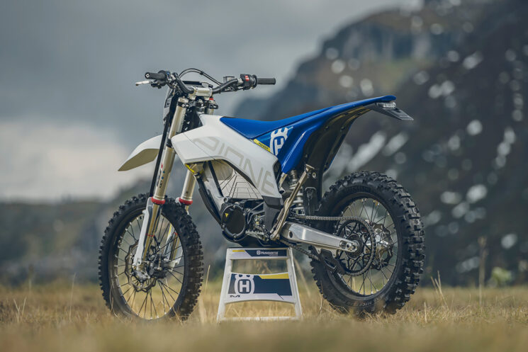 Moto tout-terrain électrique Husqvarna Pioneer