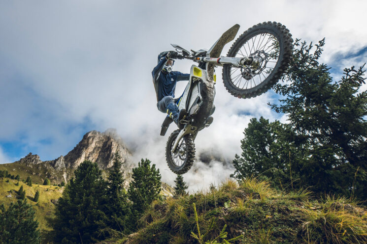 Moto tout-terrain électrique Husqvarna Pioneer