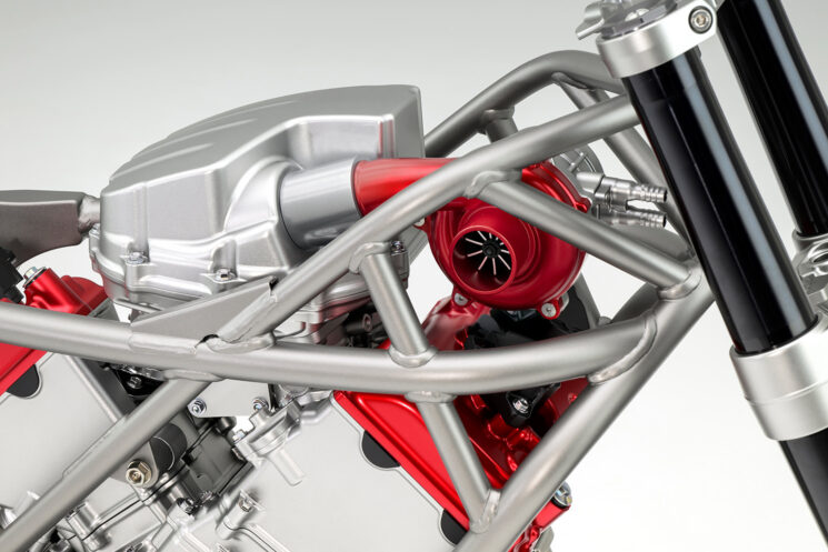 Moteur Honda V3 avec compresseur électrique