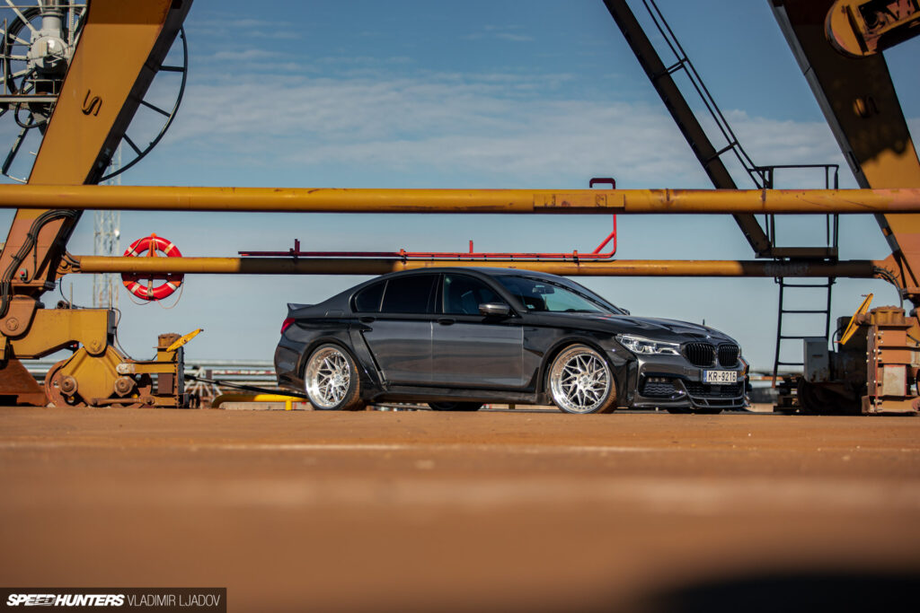 Businessman In A Tracksuit: A Custom Wide-Body 7&nbsp;Series