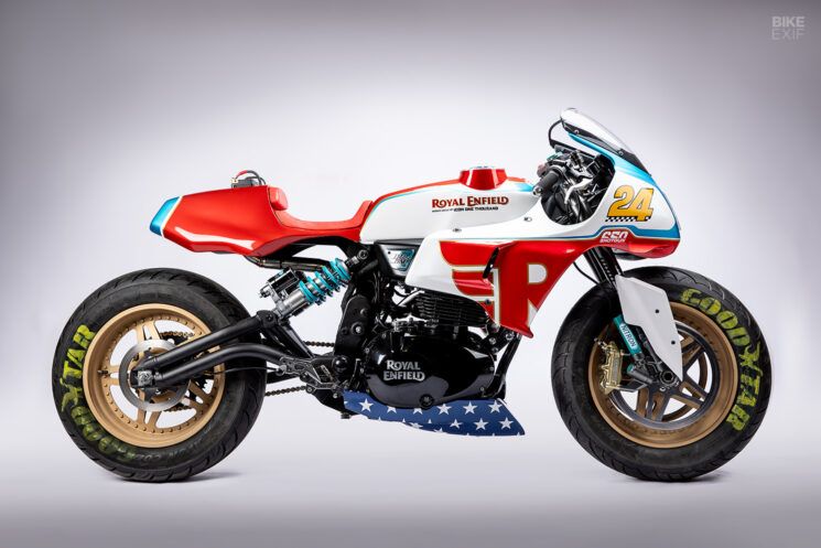 Fusil de chasse Royal Enfield 650 personnalisé par ICON Motosports