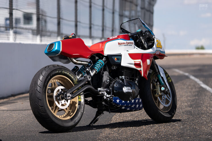 Fusil de chasse Royal Enfield 650 personnalisé par ICON Motosports
