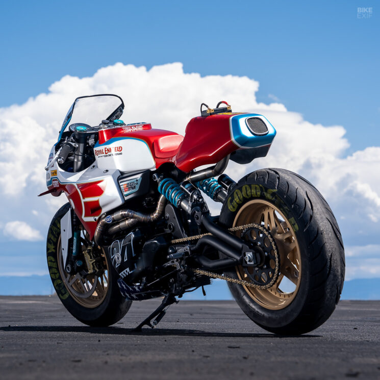 Fusil de chasse Royal Enfield 650 personnalisé par ICON Motosports