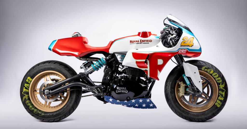 Toujours quelque chose : le Royal Enfield Shotgun 650 radical d'ICON