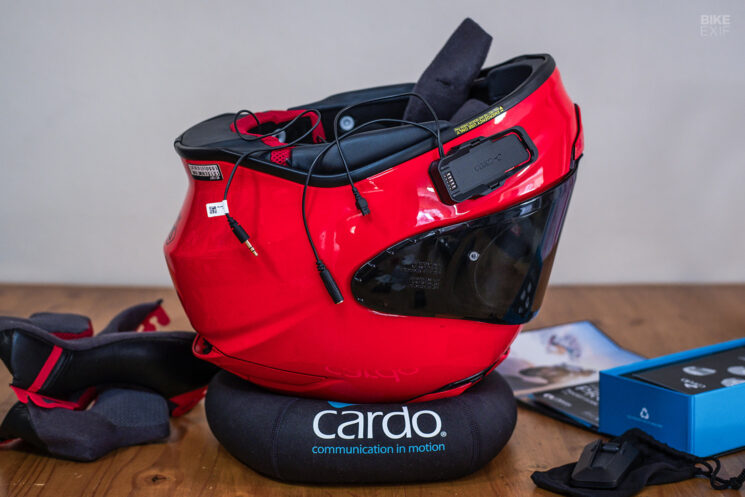 Examen des communications du casque Bluetooth Cardo Packtalk Pro