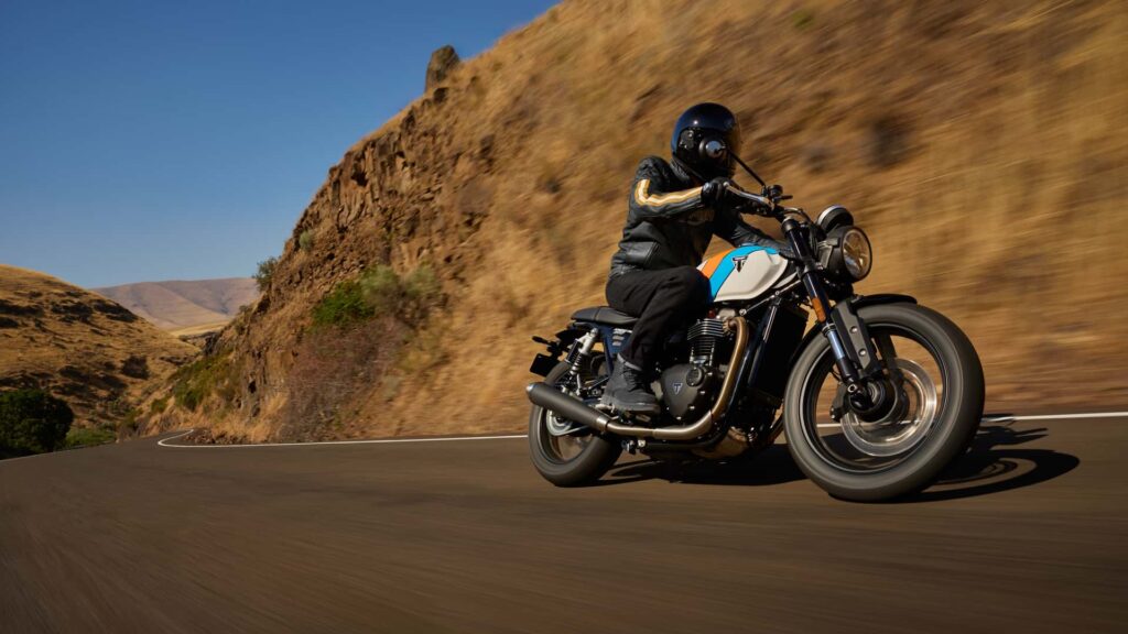 Annonce de la nouvelle Triumph Speed ​​Twin, plus technologique et plus sportive
