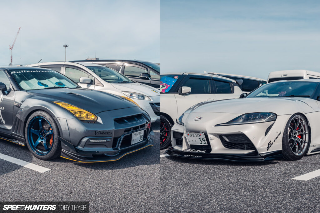 GT-R vs Supra (& More) In The TAS Car&nbsp;Park