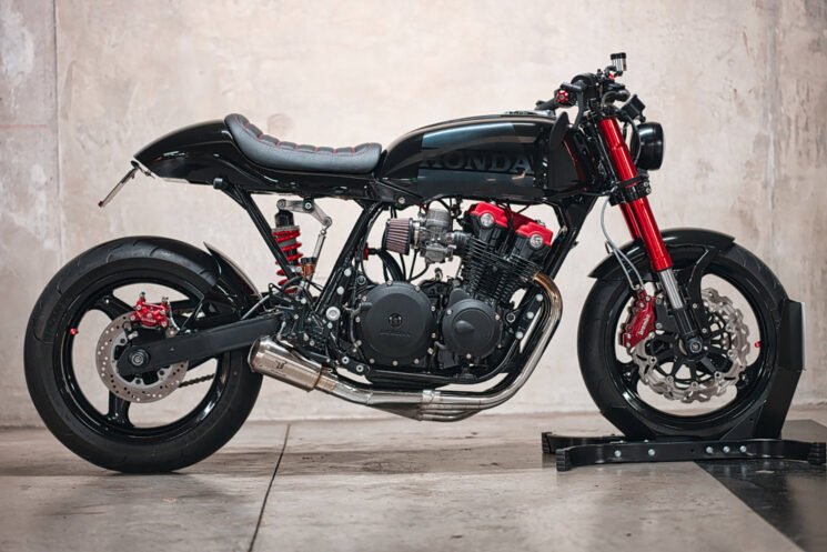 Honda CB750 café racer par Jerem Motorcycles