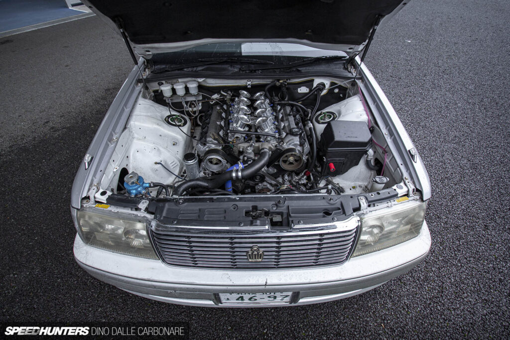 A 1UZ V8-Swapped Crown Built To&nbsp;Drift