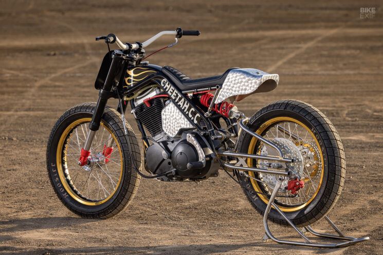 Traqueur plat Buell Blast par Cheetah, Tokyo, Japon