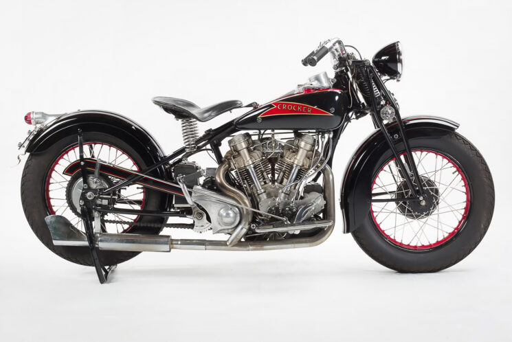 Moto jumelle Crocker 1938