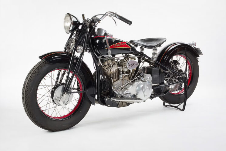 Moto jumelle Crocker 1938