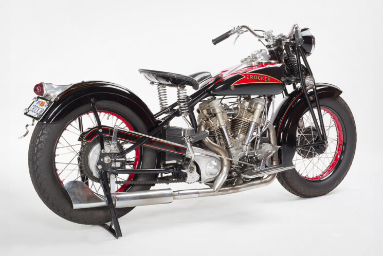 Moto jumelle Crocker 1938