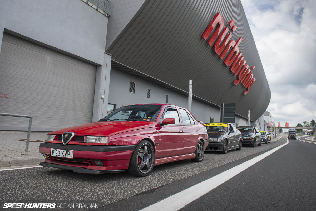 adrian brannan speedhunters alfa romeo 155 q4-15