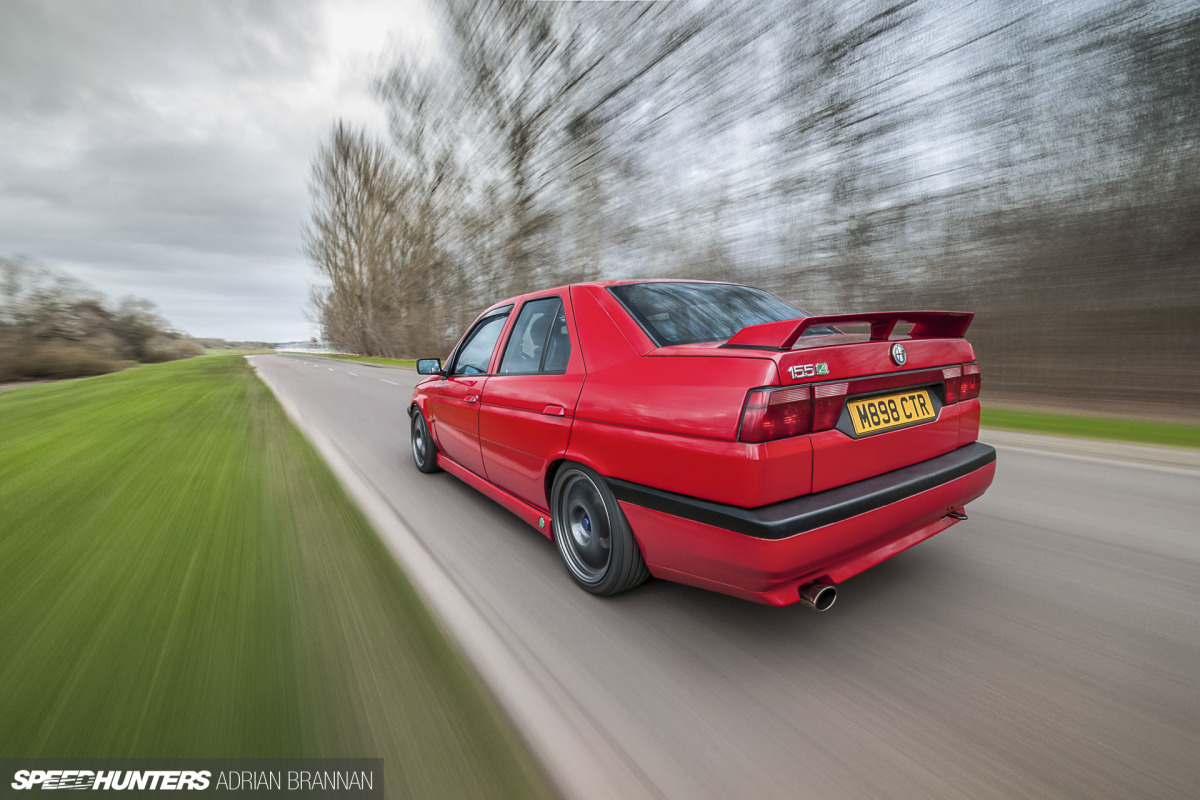 adrian brannan speedhunters alfa romeo 155 trèfle 4-1-3