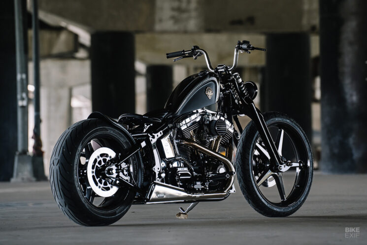 Harley Springer Softail personnalisé par Rough Crafts