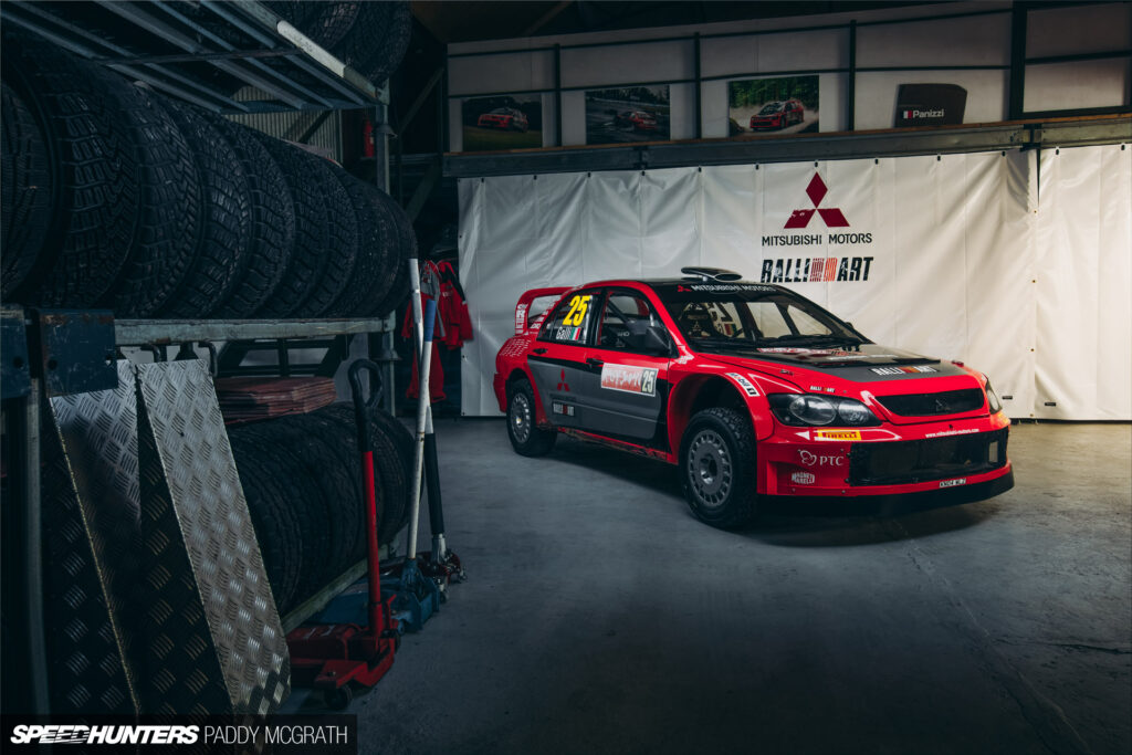 Spoiler Alert: Gigi Galli’s 2005 Rally Japan Lancer&nbsp;WRC