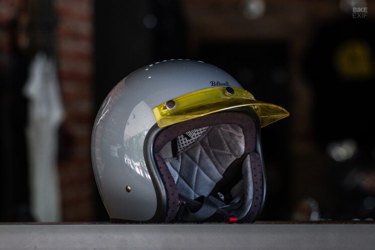 Biltwell Inc. Bonanza casque de moto ouvert