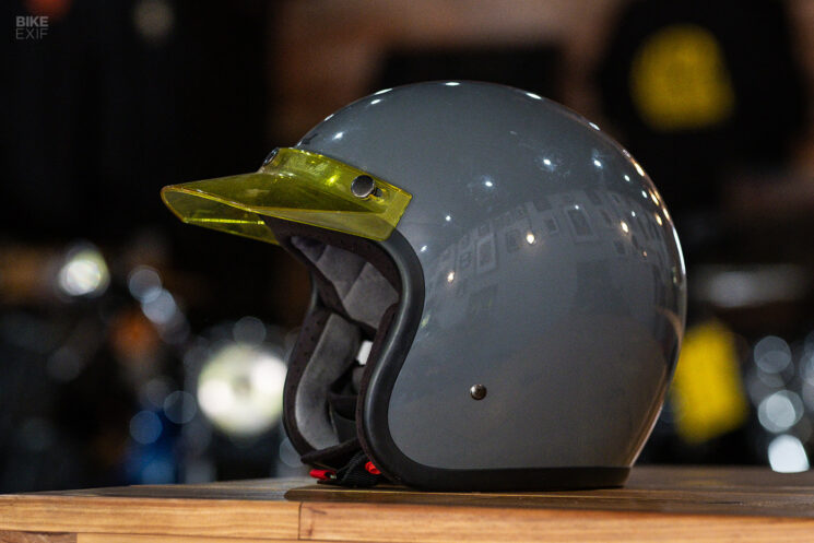 Biltwell Inc. Bonanza casque de moto ouvert