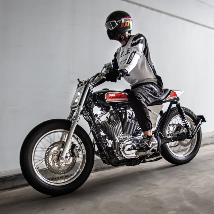 Réplique Harley XR750 par Gasoline Motor Co.