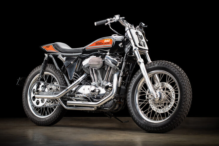 Réplique Harley XR750 par Gasoline Motor Co.