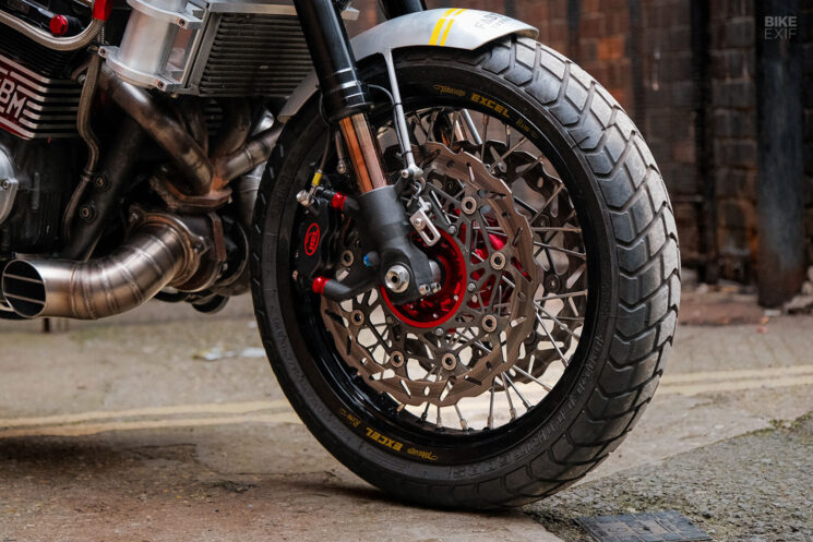 Suzuki Bandit 1200 turbocompressé par Sticky's Speed ​​Shop, Essex, Royaume-Uni