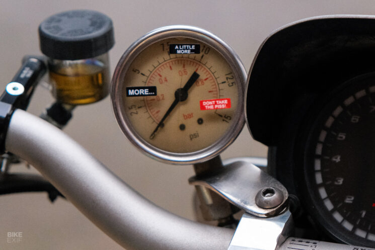 Suzuki Bandit 1200 turbocompressé par Sticky's Speed ​​Shop, Essex, Royaume-Uni
