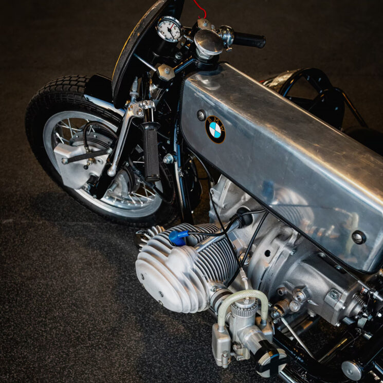 Le side-car BMW RS de Helmut Fath