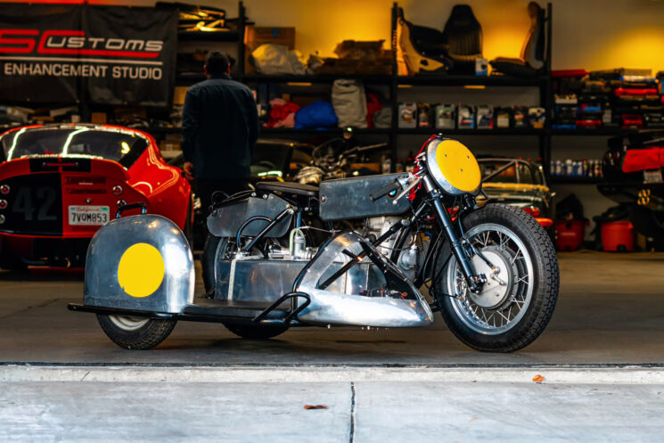 Le side-car BMW RS de Helmut Fath