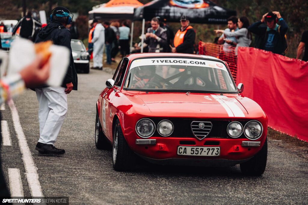Classic Car Racing At The Jaguar Simola Hillclimb: The Pit&nbsp;Lane