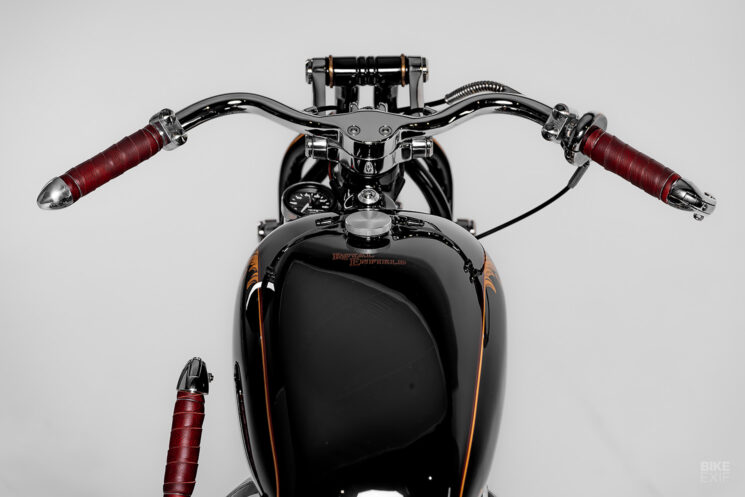 Royal Enfield Super Meteor 650 personnalisé par moto construit