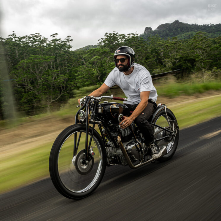 Royal Enfield Super Meteor 650 personnalisé par moto construit