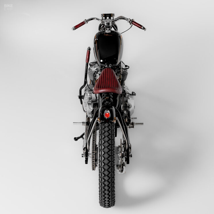 Royal Enfield Super Meteor 650 personnalisé par moto construit