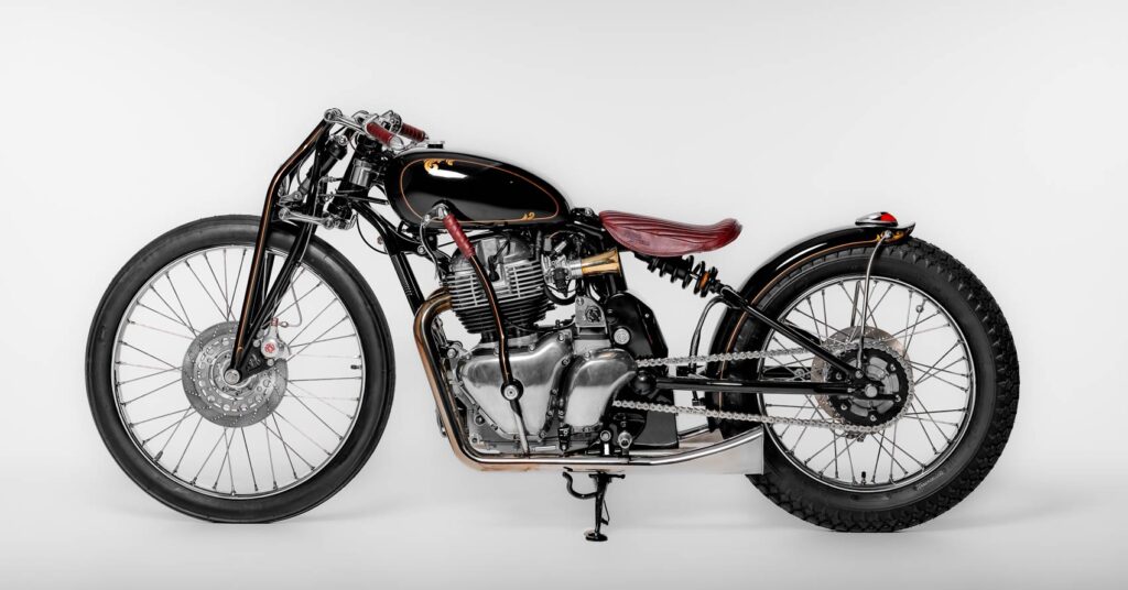 Delta: Moto's Moto's Custom Enfield Super Meteor 650