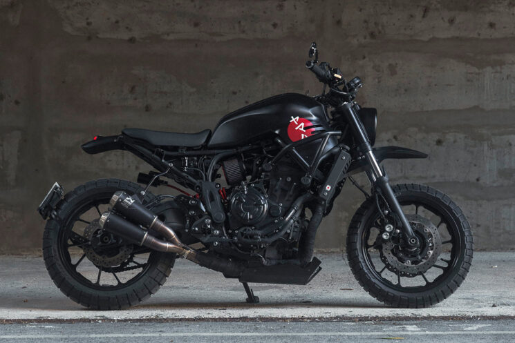 Yamaha XSR700 Street Scrambler par Unik Edition
