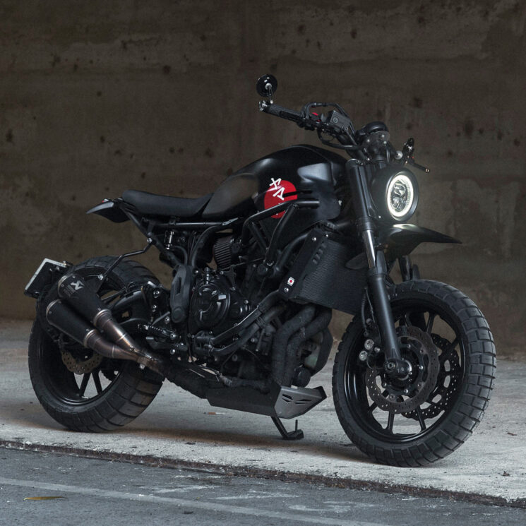 Yamaha XSR700 Street Scrambler par Unik Edition
