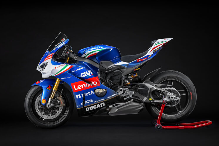 Édition limitée 2025 Ducati Panigale v4 Tricolore Italia