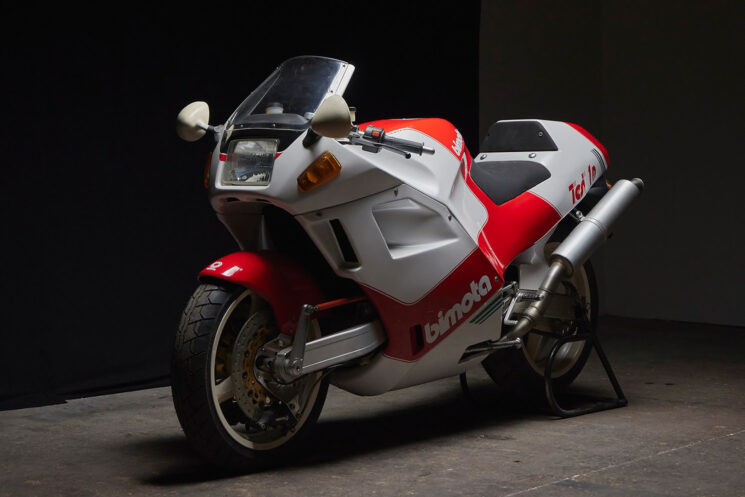 1991 Bimota Tesi 1d 904 SR avec 1 kilomètre