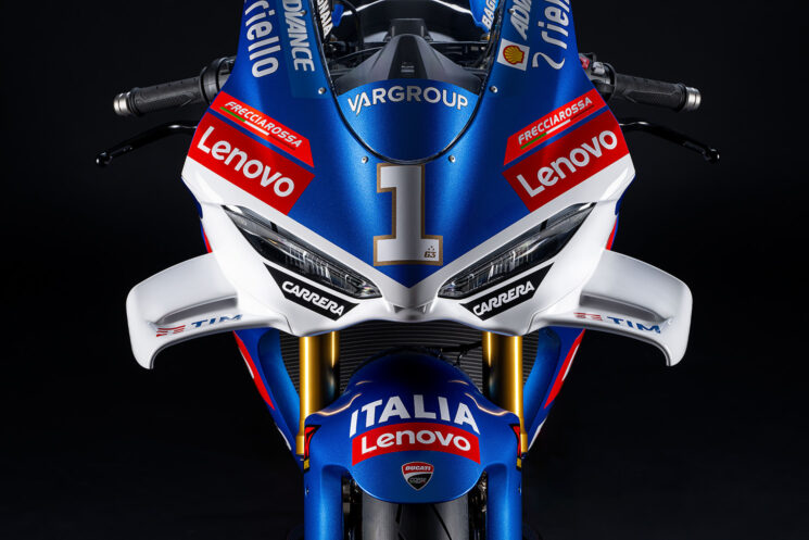 Édition limitée 2025 Ducati Panigale v4 Tricolore Italia